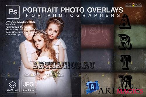 Fine art texture overlays Photoshop - 7331409