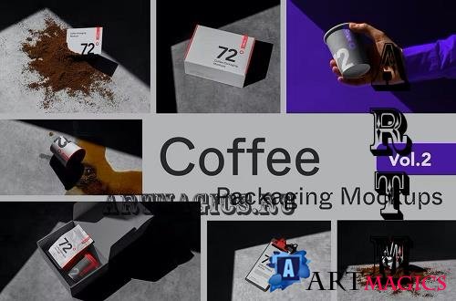 Origin Coffee Packaging Mockups Vol. 2