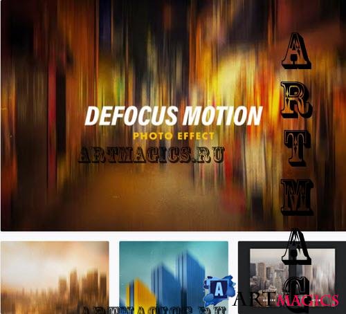 Defocus Motion Photo Effect - 7341089