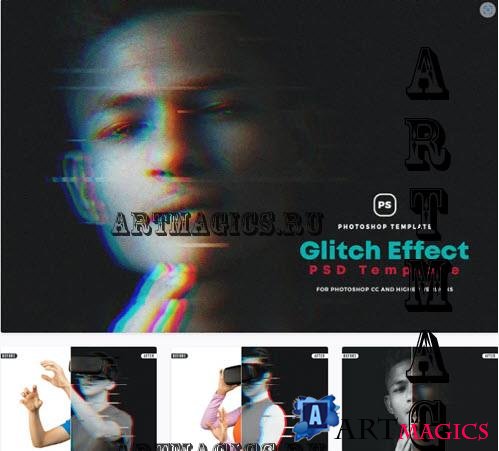 Glitch Effect Photoshop - KJTCDK9