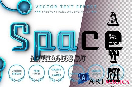 Space - Editable Text Effect - 7367167