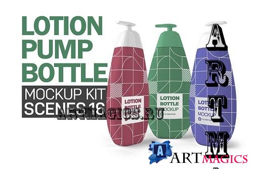 Lotion Pump Bottle Kit - 7313759