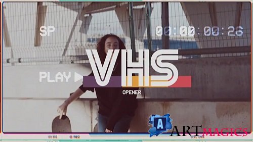 Videohive VHS Opener 30952534 - Project For Final Cut & Apple Motion