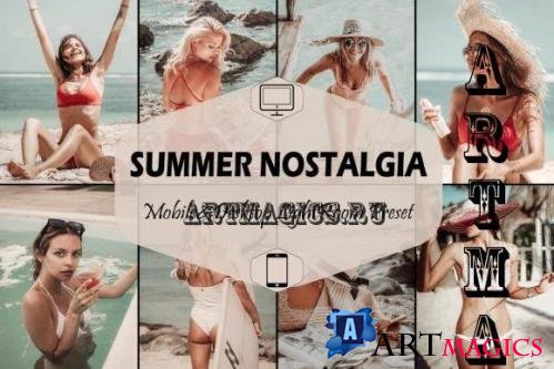 10 Summer Nostalgia Mobile & Desktop Lightroom Presets - 2009795