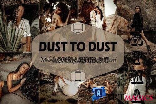 10 Dust To Dust Mobile & Desktop Lightroom Presets, Earthy - 1932589