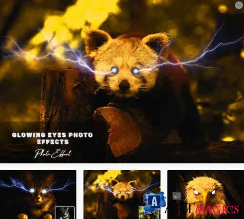 Glowing Eyes Photo Effects