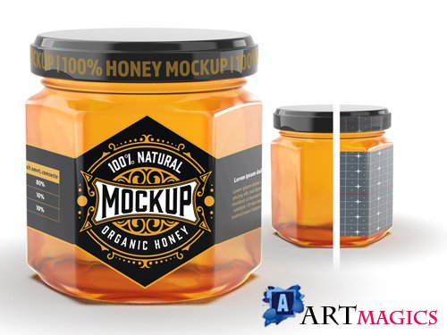 Honey Jar Mockup 324605354