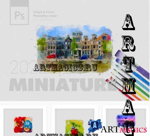 Miniature Photoshop Action - 785URHE