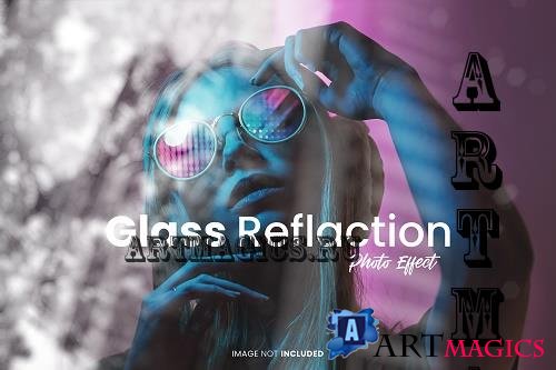 Glass Reflaction Photo Effect - 57N2NLX