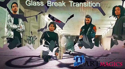 Videohive - Glass Break Transition 39208515 - Project For Final Cut Pro X