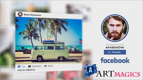 Facebook Promo 3D Gallery 19301839 - Project for After Effects (Videohive)