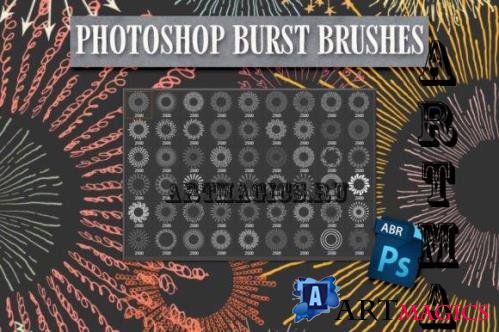 Photoshop Burst Brushes