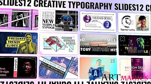 Videohive - Creative Typography Slides 39242386 - Project For Final Cut & Apple Motion