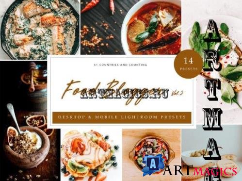 Lightroom Presets - Food Blogger Vol.2