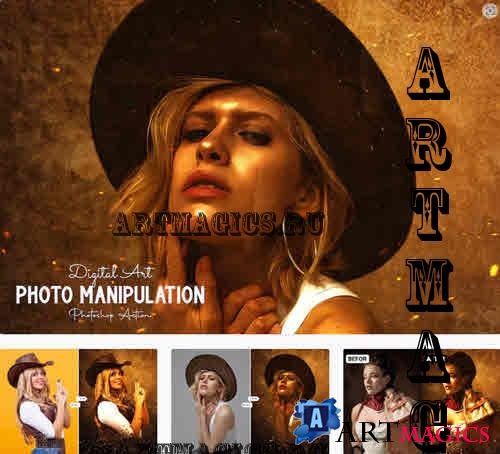 Digital Art Photo Manipulation Action - NEFC8U9