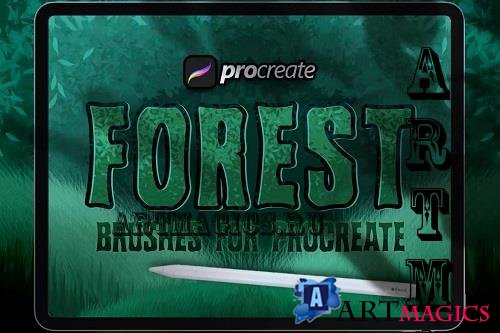 Dans Forest Brush For Procreate