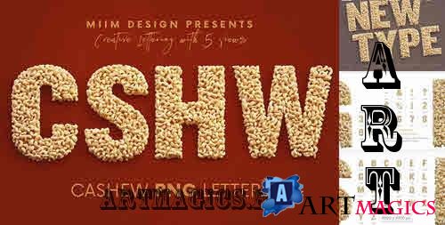 Cashew Nuts - 3D Lettering - 7545672