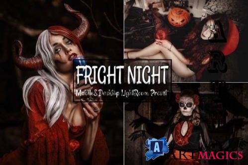 10 Fright Night Mobile & Desktop Lightroom Presets - 2149590