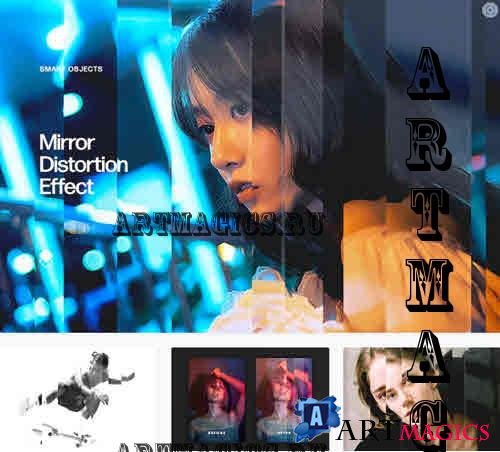 Mirror Distortion Photo Effect - 7817582