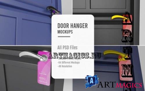 04 Door Hanger Mockup