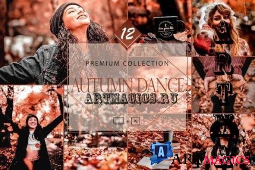 12 Photoshop Actions, Autumn Dance Ps