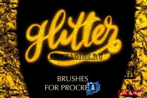 Glitter Procreate Brushes - 2166714