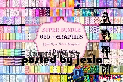 Super Bundle 650 + - 50 Premium Graphics 