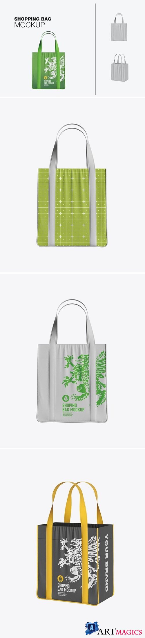 Eco Canvas Bag Mockup VJ8BZBV