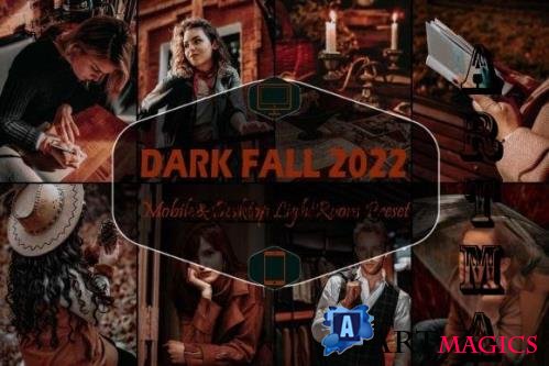 10 Dark Fall 2022 Mobile & Desktop Lightroom Presets, Moody - 2208672
