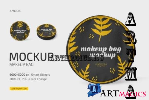 Makeup Bag Mockup Set - 10312639