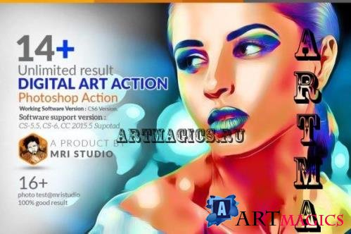 Digital Art Action - 1209323