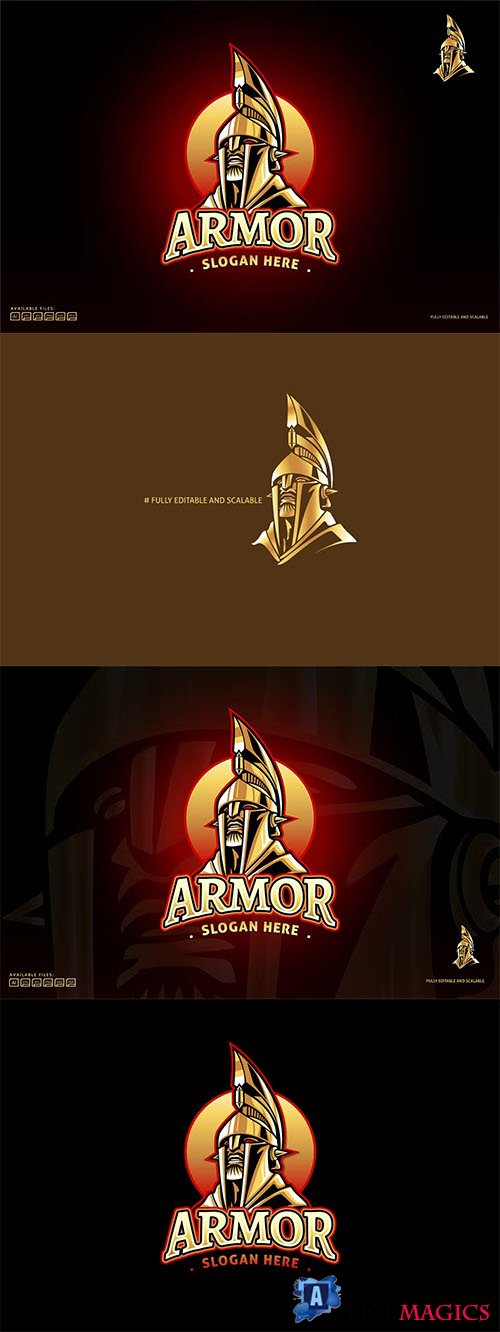 Armor Logo Template