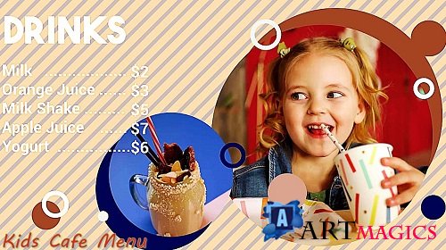 Videohive - Kids Cafe Menu 40204608 - Project For Final Cut & Apple Motion