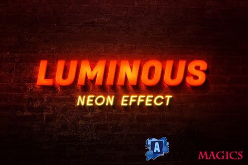 Luminous Neon Text Effect