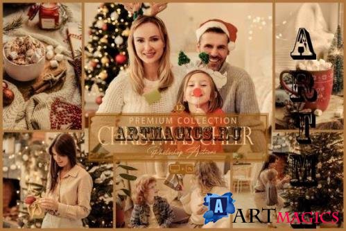 12 Photoshop Actions, Christmas Cheer