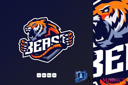 Tiger Esport Logo PNG