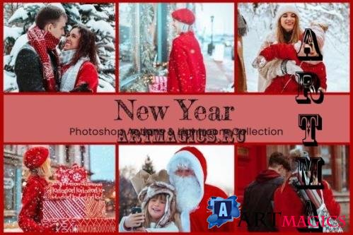 10 New Year Lightroom Presets & LUTs - 10861066