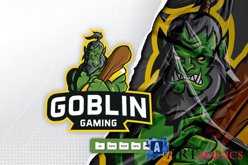 Goblin Mascot Logo Design