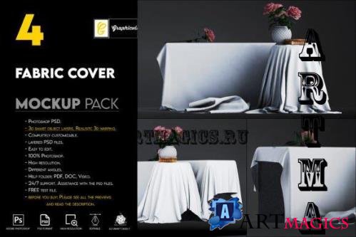 Fabric cover Mockup - 7466038