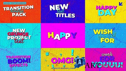 Videohive - Kinetic Text Transitions 40932771 - Project For Final Cut & Apple Motion