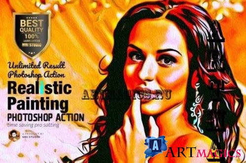 Realistic Painting Action - 1759645