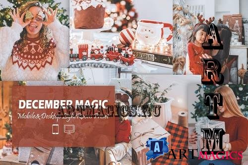 12 December Magic Mobile & Desktop Lightroom Presets - 2289212