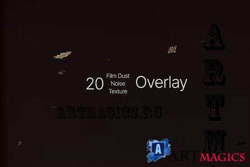 20 Film Dust & Noise Overlays