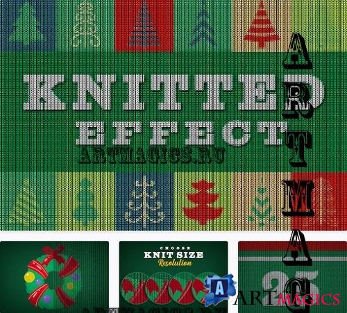 Christmas Sweater Knitted Effect - SH4BPVP