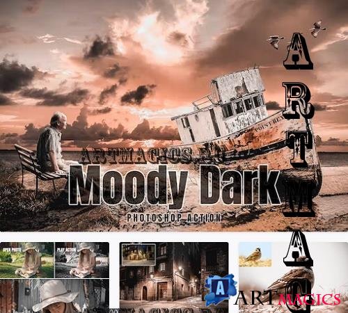 Moody Dark - Photoshop Action - TKAHUM3