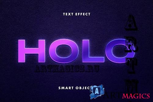 Holographic Gradient Text Effect - 10295094