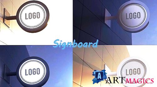 Videohive - Signboard Logo 41725948 - Project For Final Cut & Apple Motion