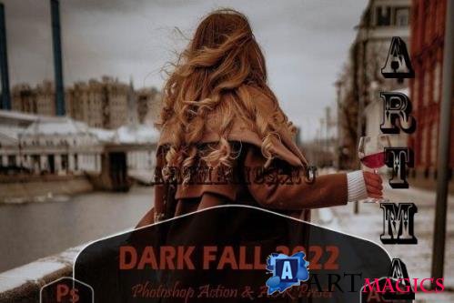10 Dark Fall 2022 Photoshop Actions