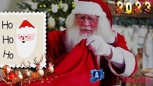 Videohive - Christmas Stamps Titles 41741070 - Project For Final Cut & Apple Motion