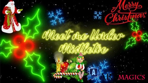 Videohive - Neon Christmas Scene 41826408 - Project For Final Cut & Apple Motion